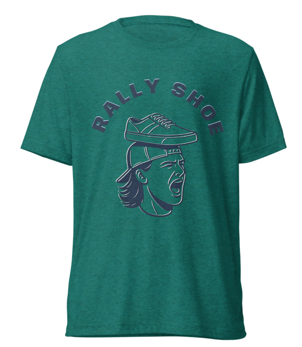 Rally Shoe T-Shirt | PBI Gear Exclusive
